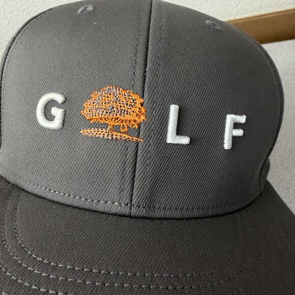 Taylormade Golf Hat Cap Gray Strapback Kiawah Island Ocean Course Preppy Sport * - Picture 4 of 11